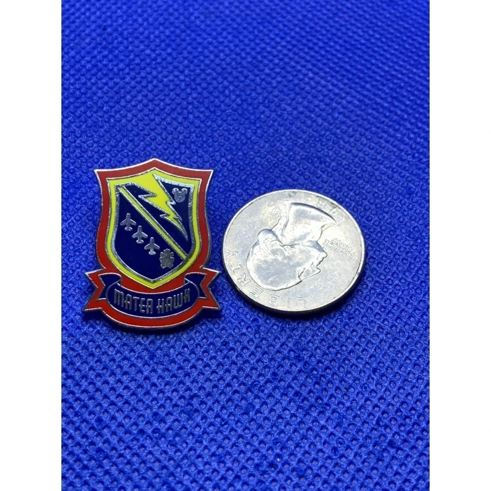 2014 Mater Hawk Metal of Honor Disney pin Hidden Mickey from Pixar Short